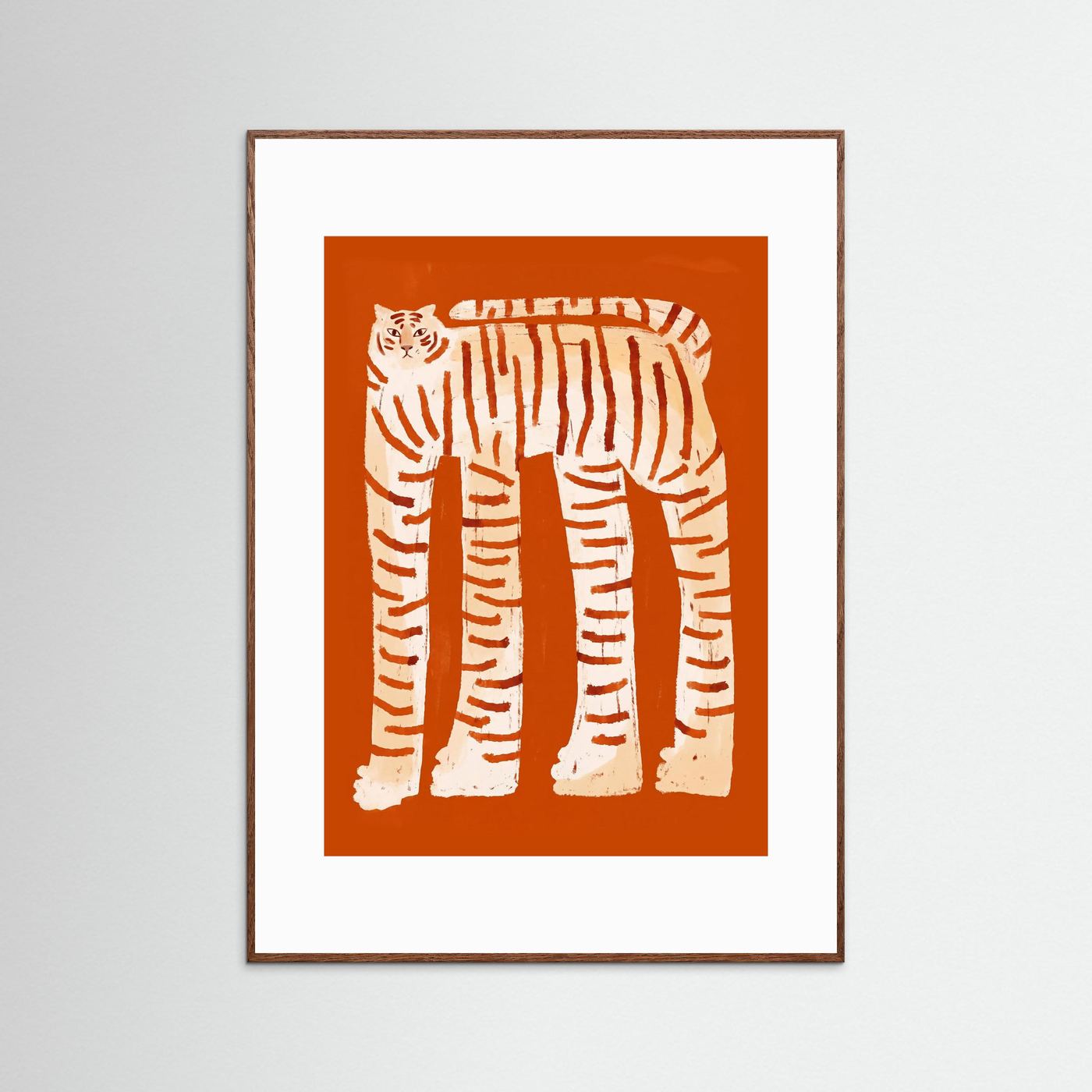 Golden Tiger — Art Print 