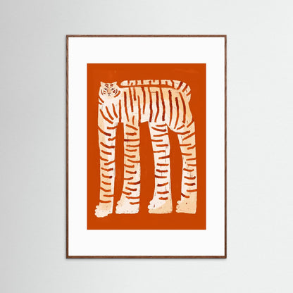 Golden Tiger — Art Print 