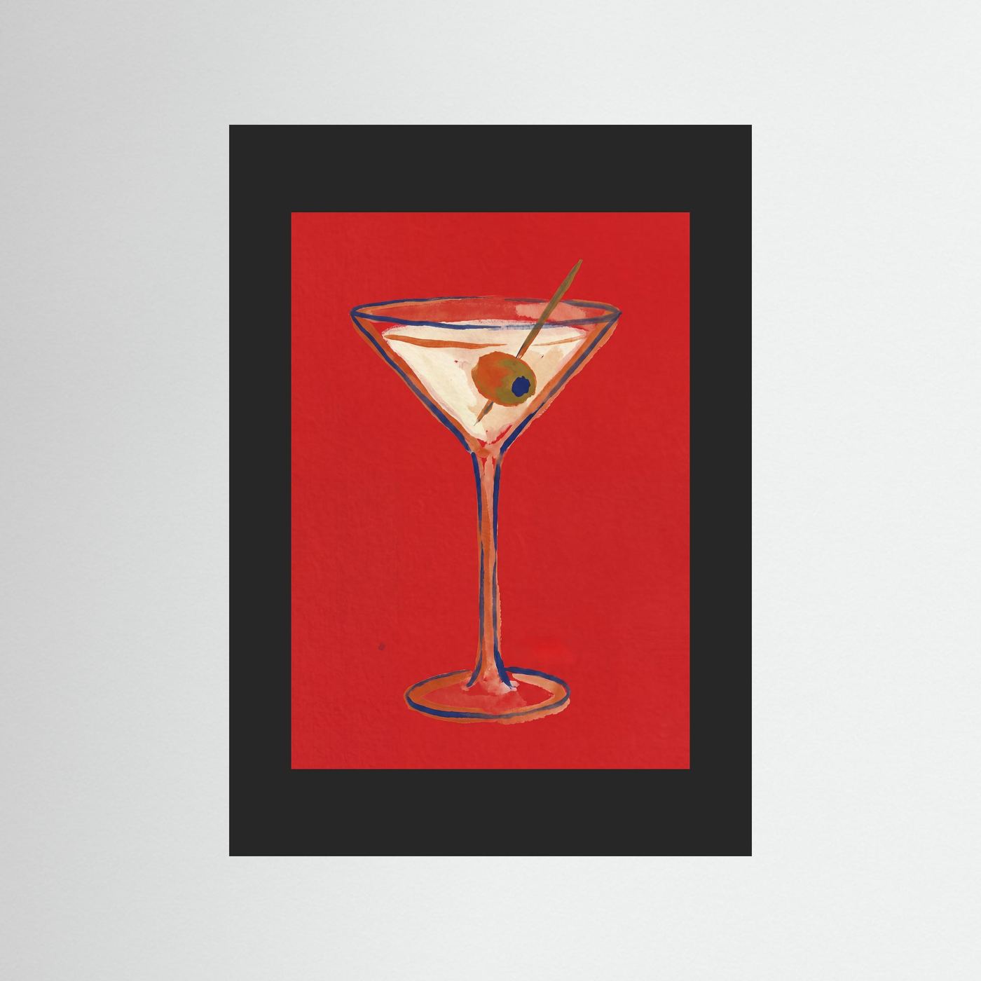 Olive & Gin — Art Print   