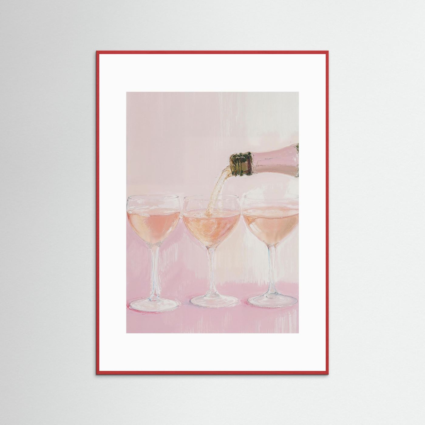 Rosé Pour — Art Print   - Copy
