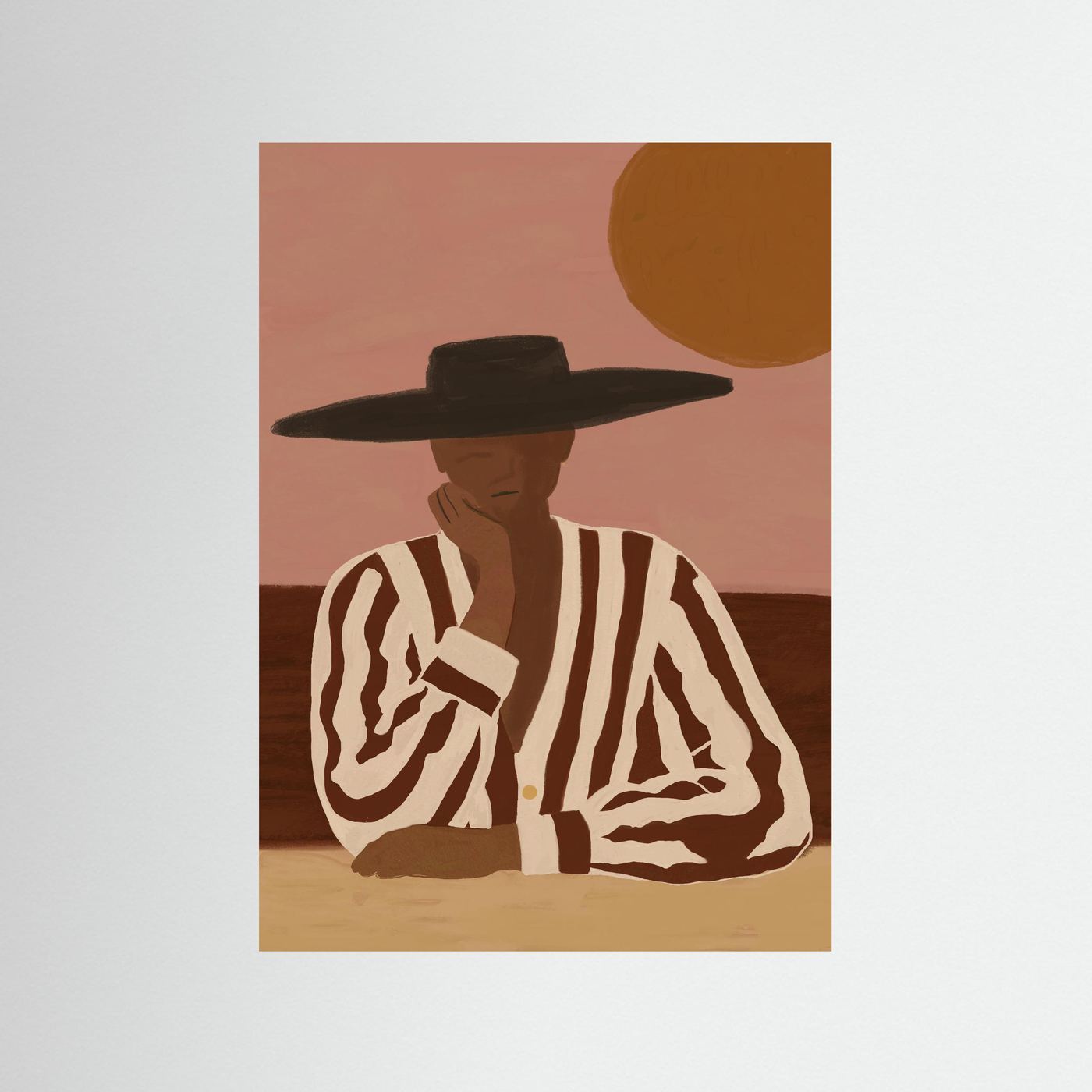 Sun & Stripes — Art Print  