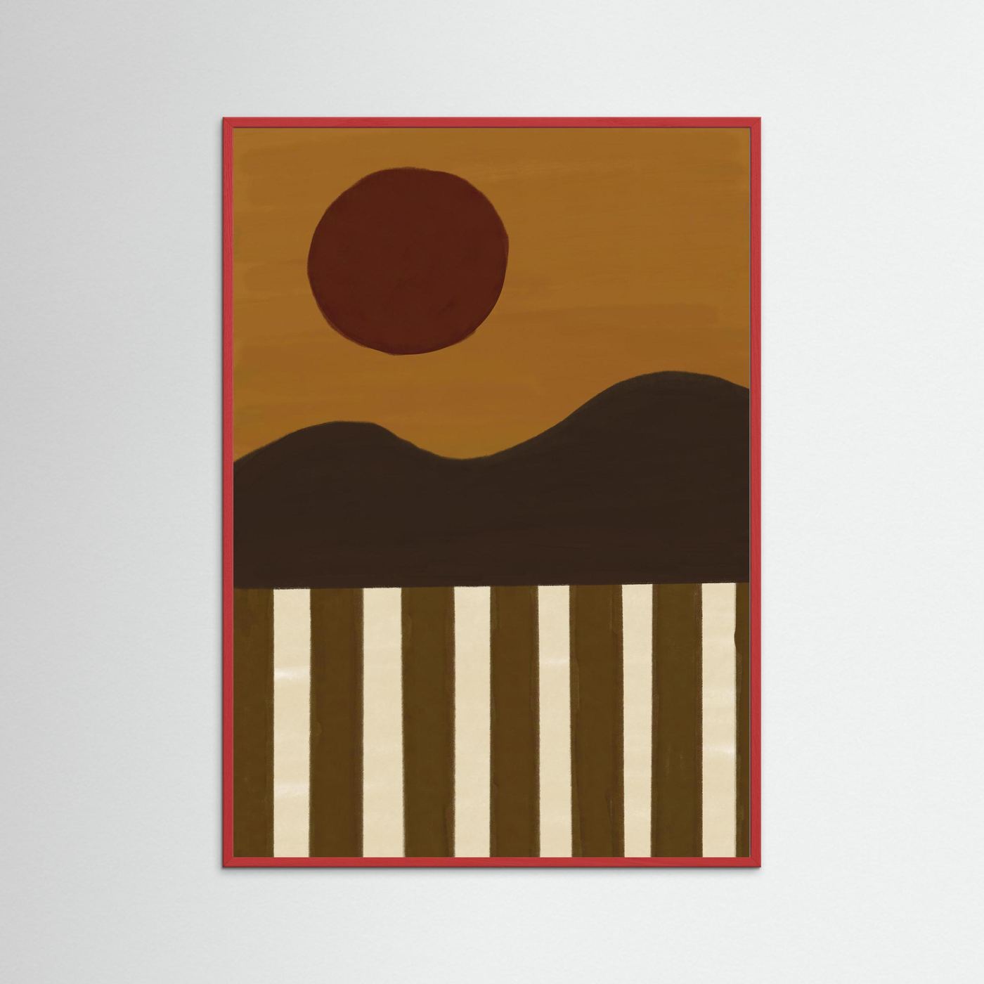 Ochre Valley — Art Print 