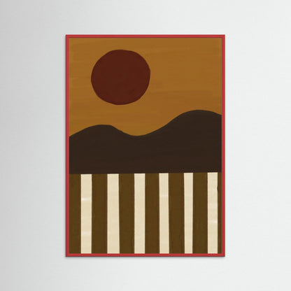 Ochre Valley — Art Print 