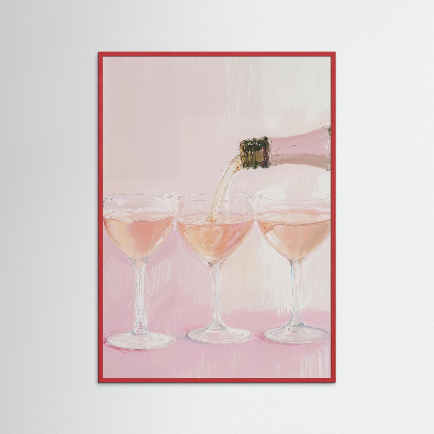 Rosé Pour — Art Print   - Copy