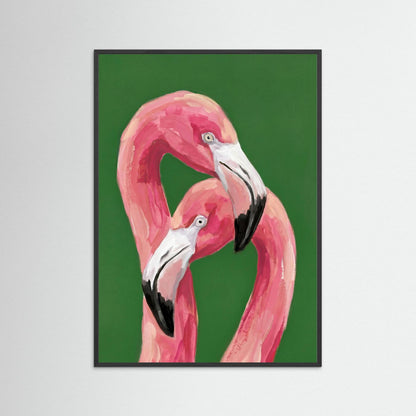 Flamingo Love — Art Print  
