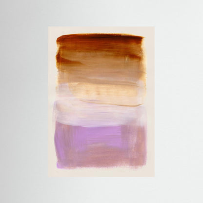 Abstract Brush Strokes 185 by Mareike Böhmer  - Art Print