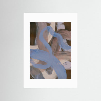 Abstract Brush Strokes 124 by Mareike Böhmer - Art Print