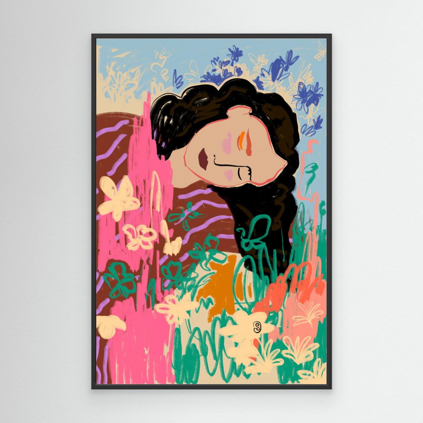 DAY DREAMING by Sandra Poliakov - Canvas Art
