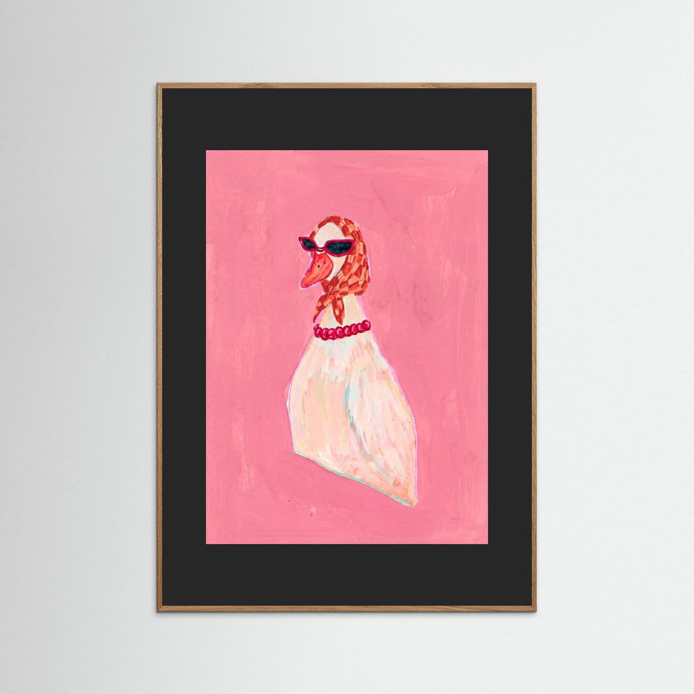 The Chic Duck — Art Print