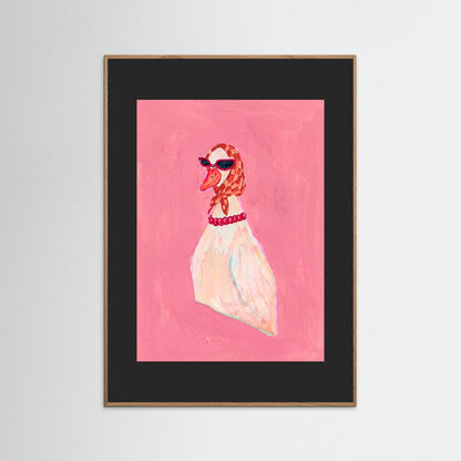 The Chic Duck — Art Print