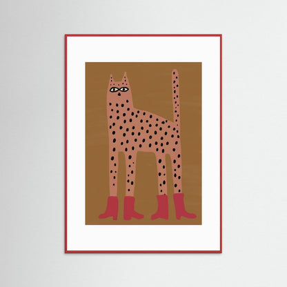 Fancy Feline — Art Print 