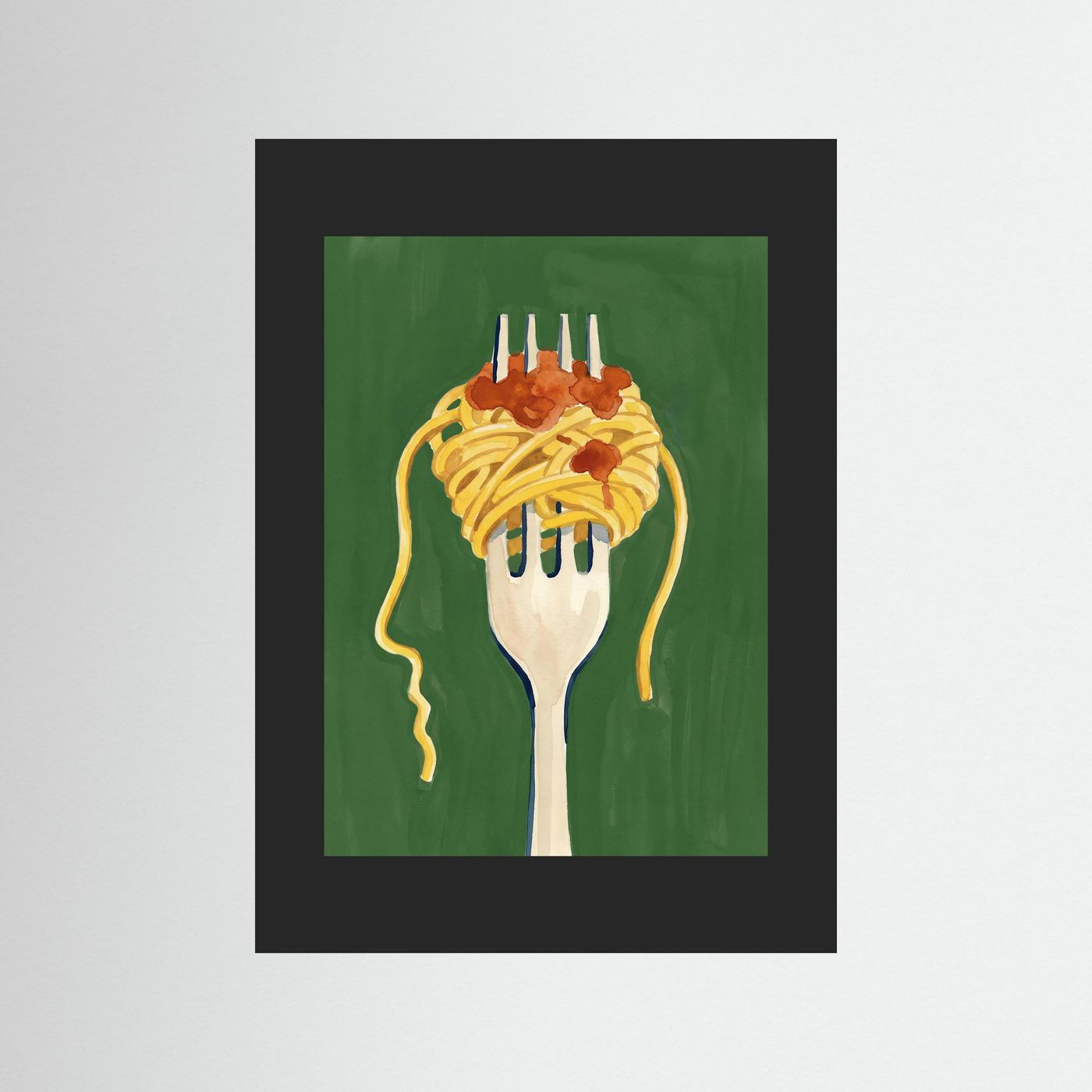 Spaghetti Twirl — Art Print 