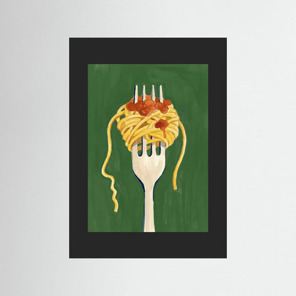 Spaghetti Twirl — Art Print 