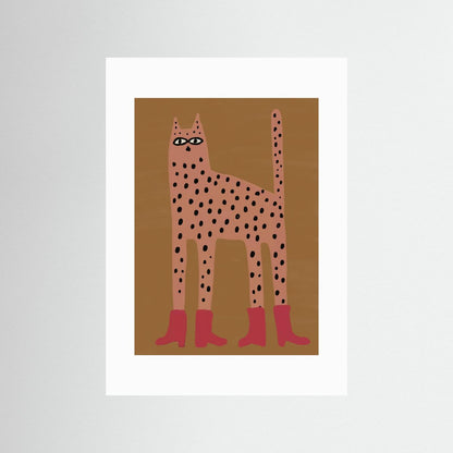 Fancy Feline — Art Print 
