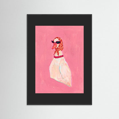 The Chic Duck — Art Print
