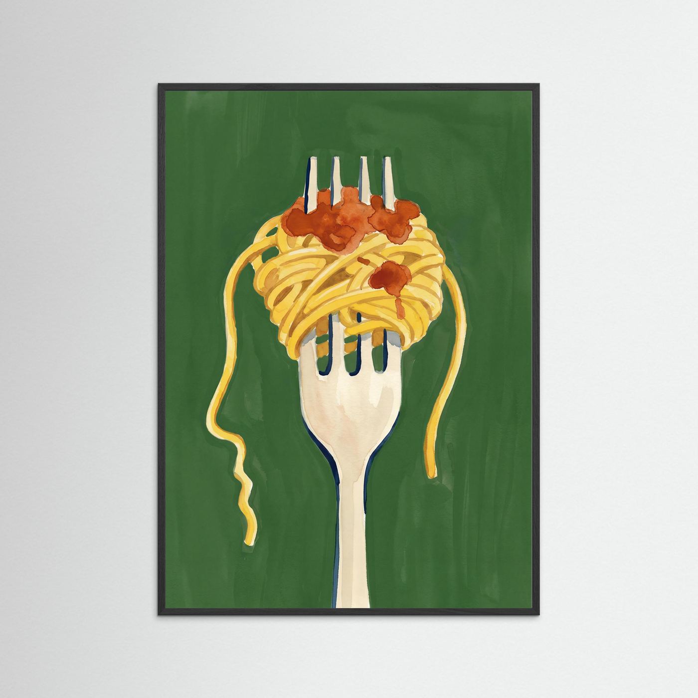 Spaghetti Twirl — Art Print 