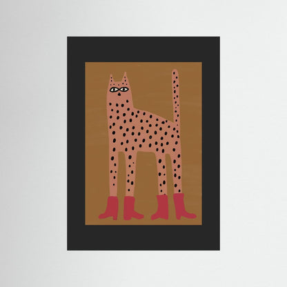 Fancy Feline — Art Print 