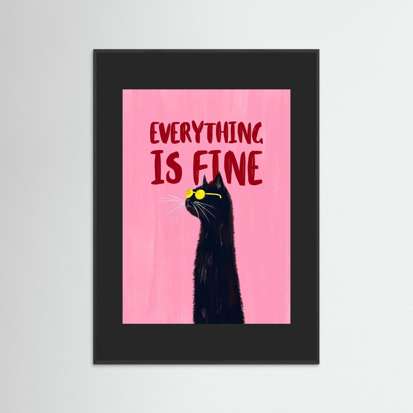 Everything Is Fine — Art Print   