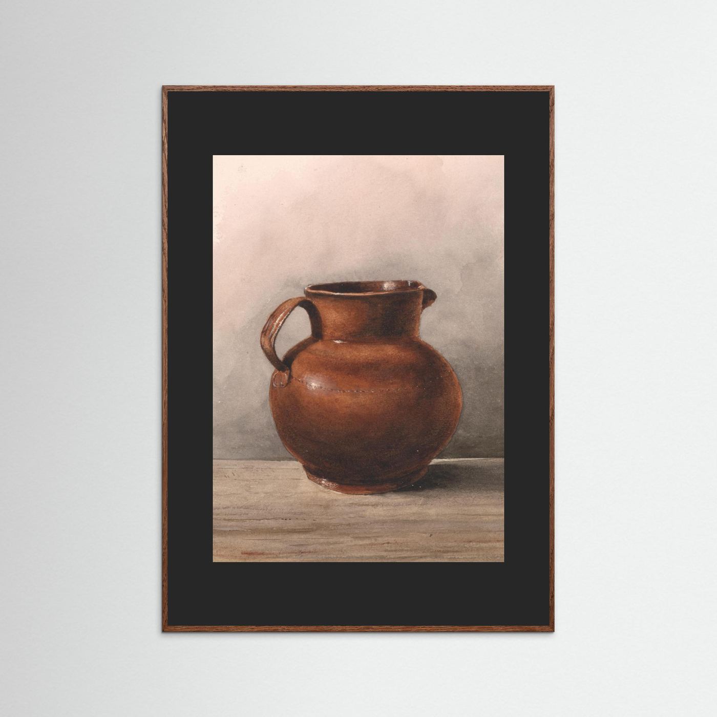 Terracotta Jug — Art Print