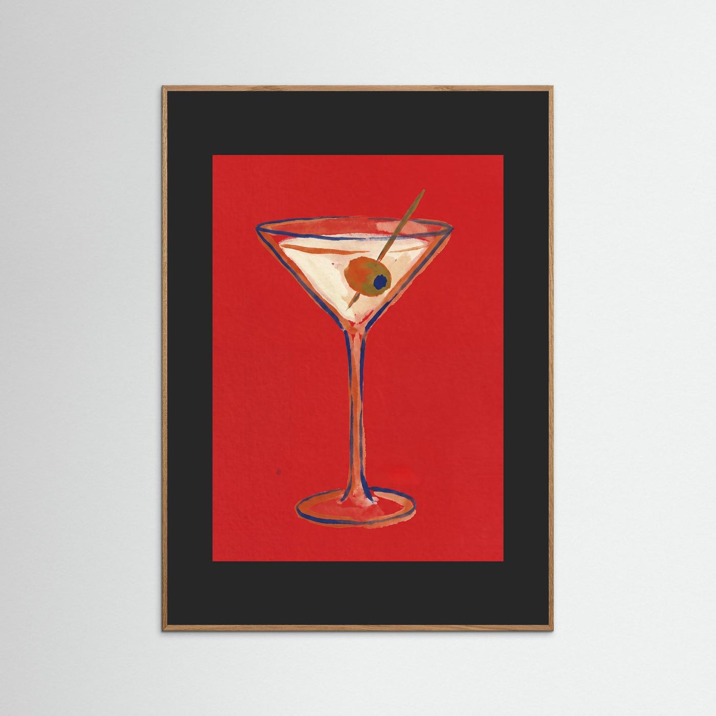 Olive & Gin — Art Print   