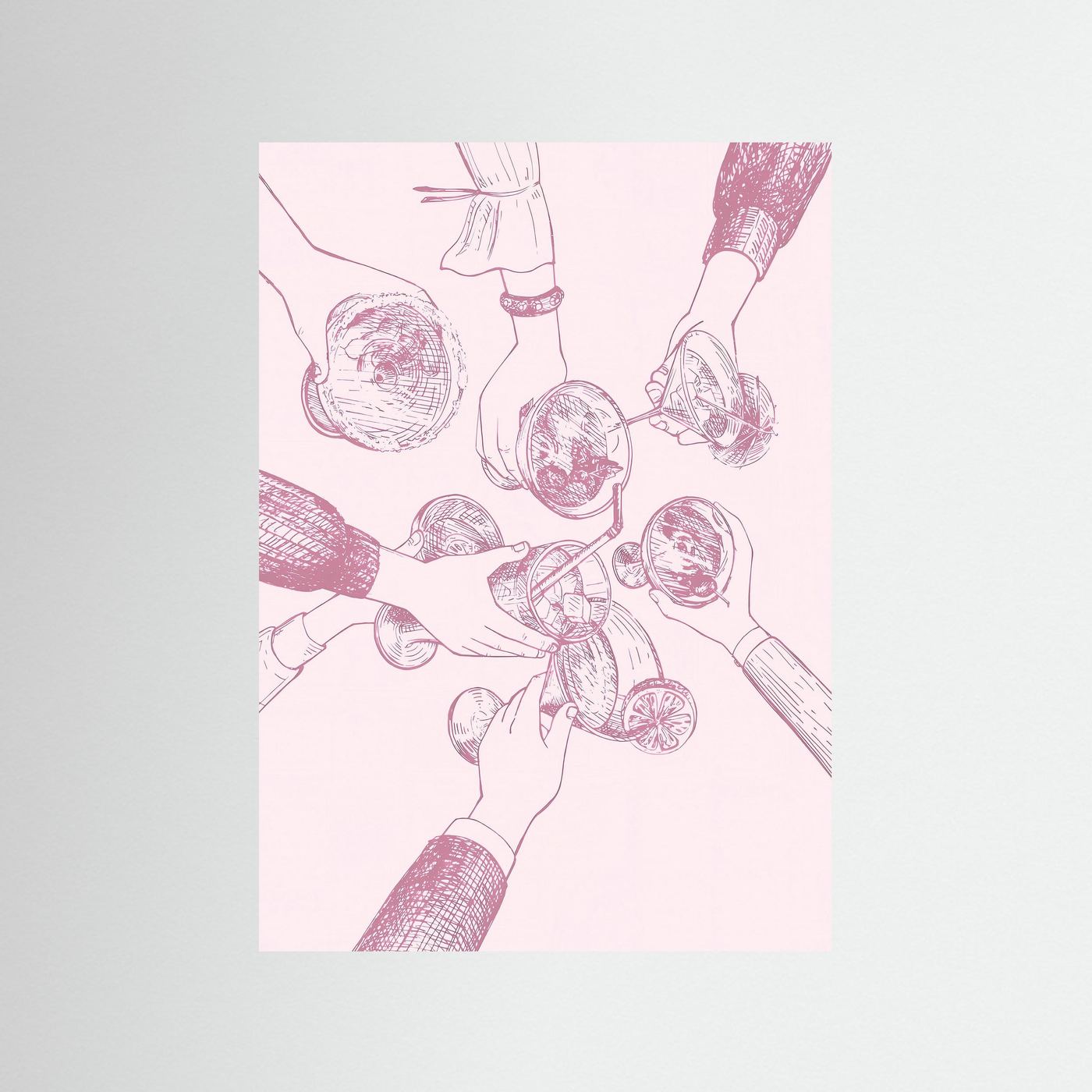Happy Hour  — Art Print