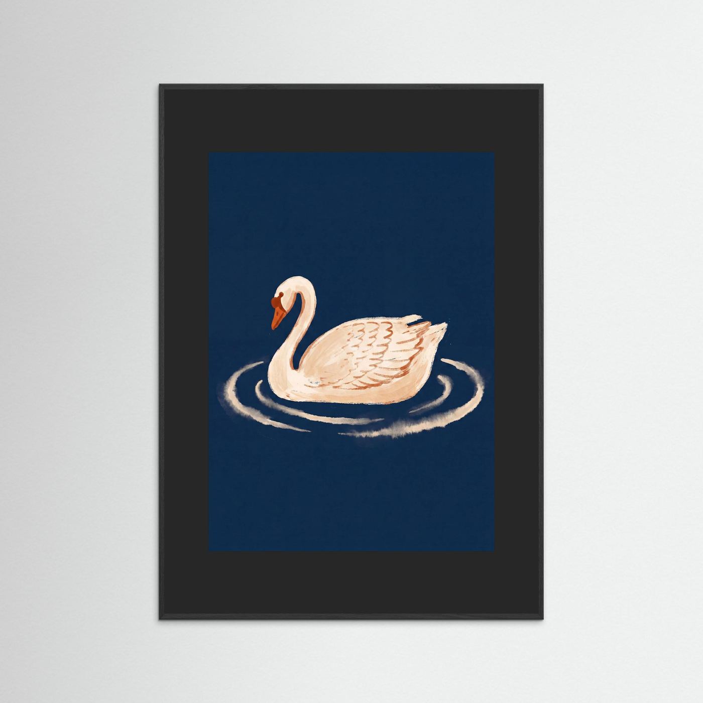 Graceful Swan — Art Print
