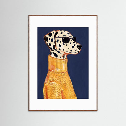 Dapper Dalmatian — Art Print 