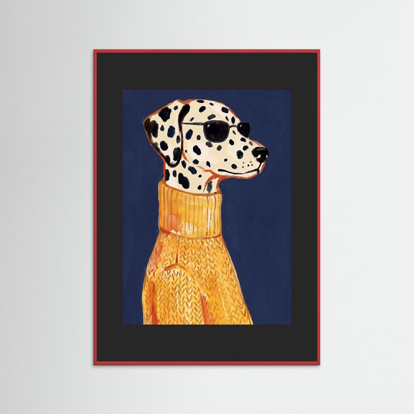 Dapper Dalmatian — Art Print 