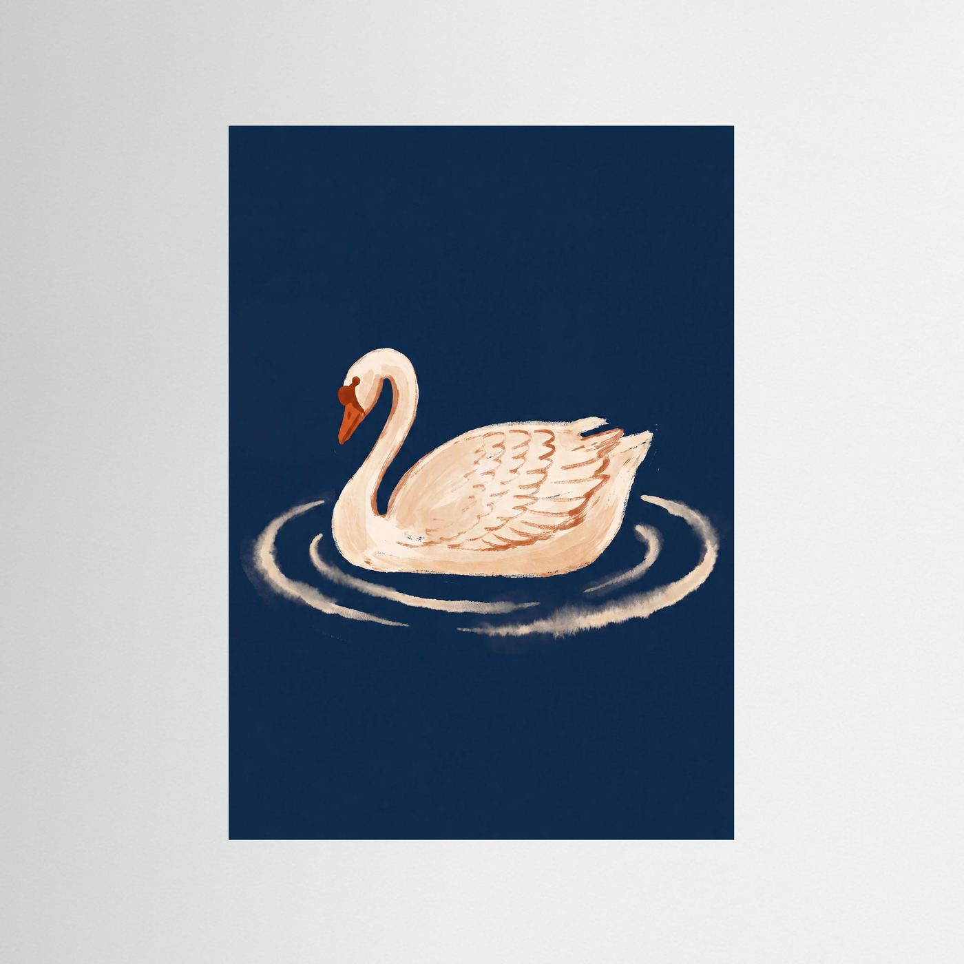 Graceful Swan — Art Print