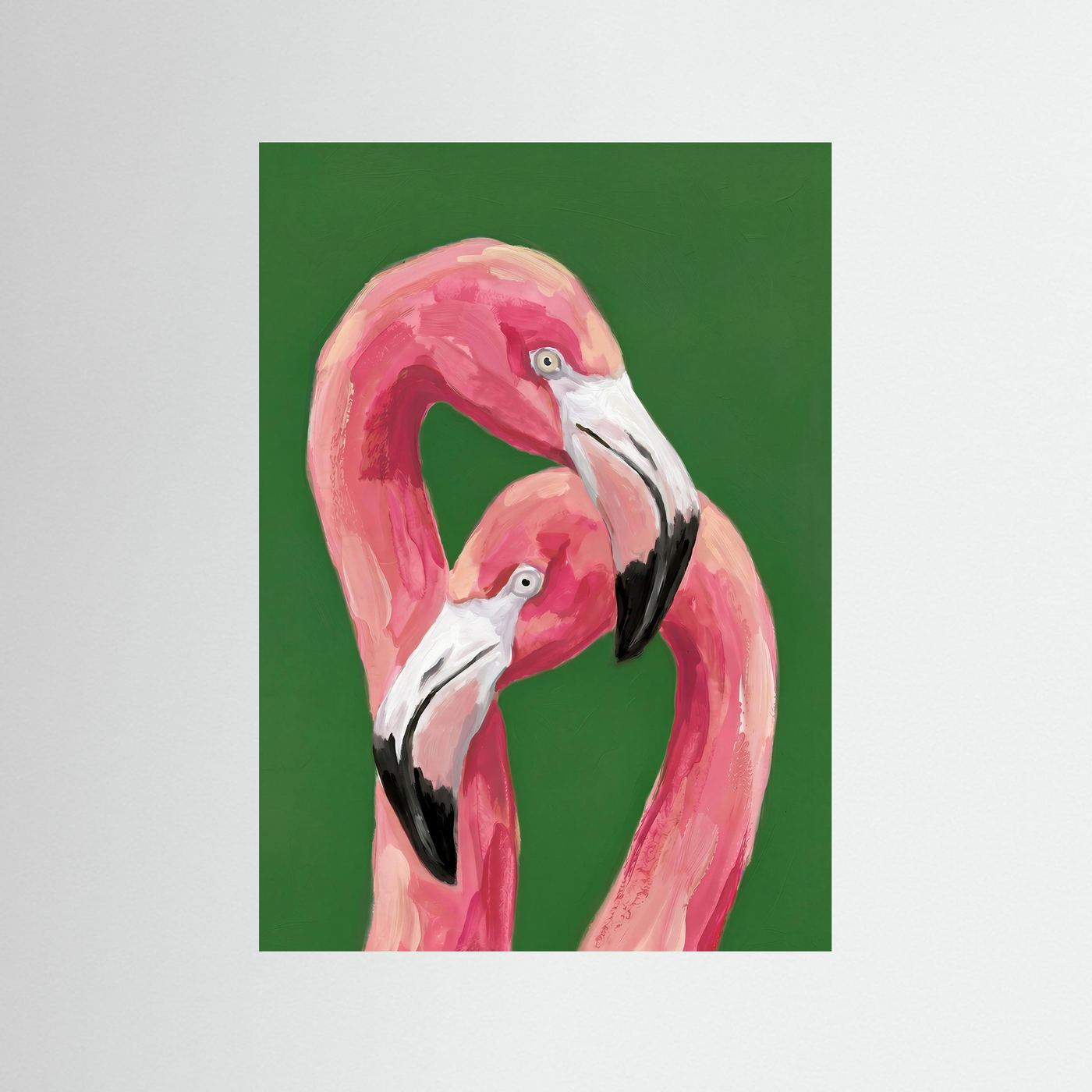 Flamingo Love — Art Print  