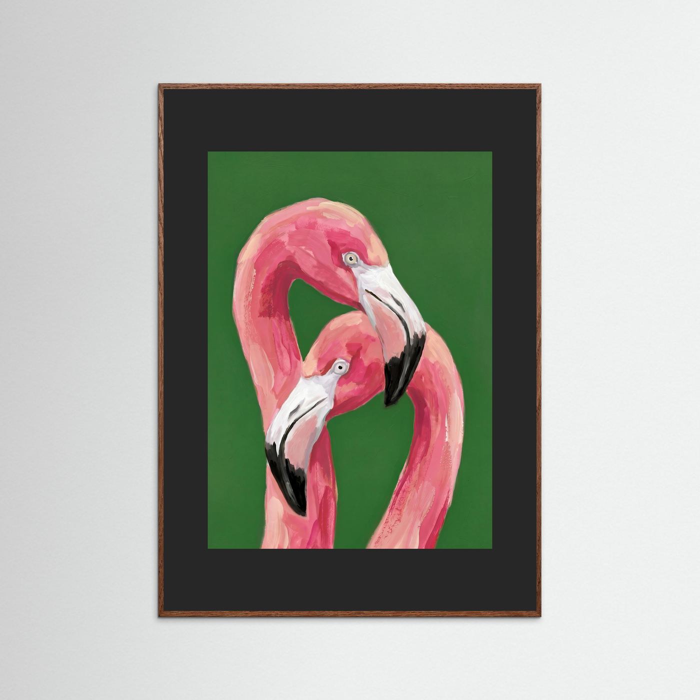 Flamingo Love — Art Print  