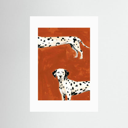 The Spotted Dalmatian — Art Print 