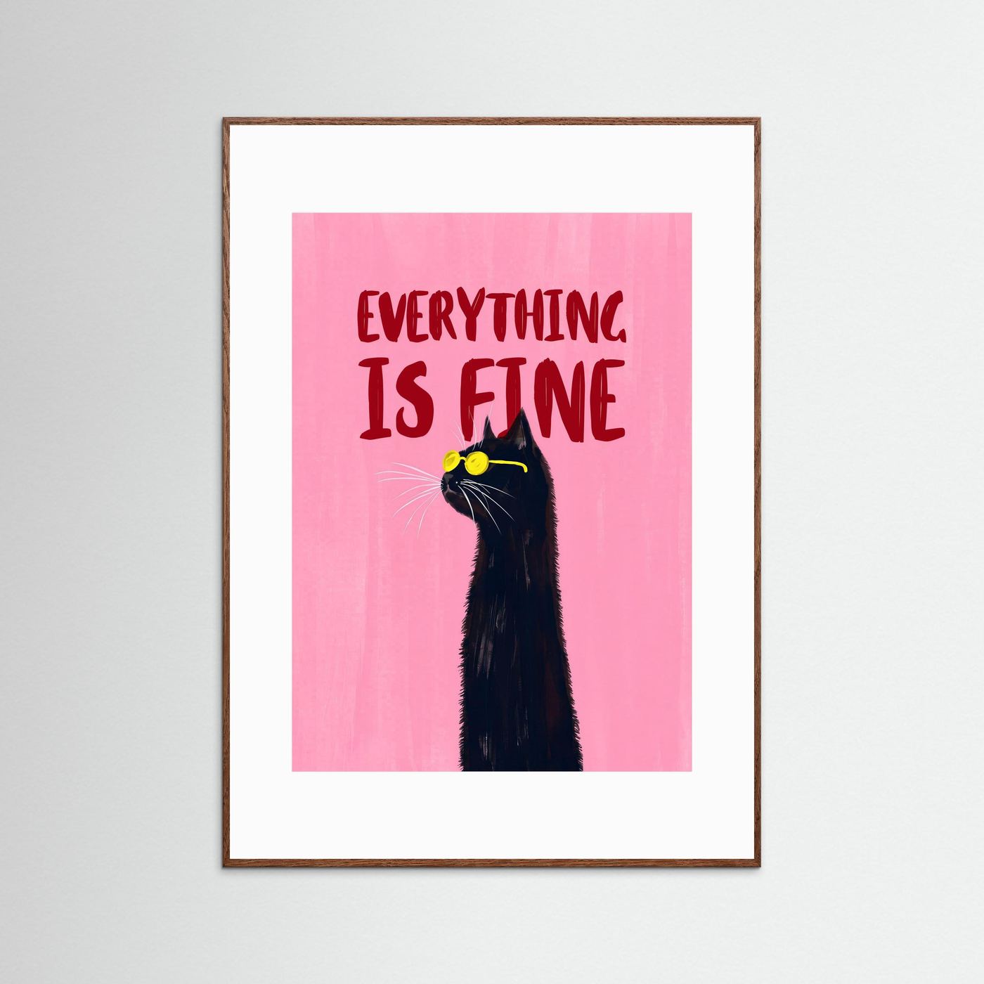 Everything Is Fine — Art Print   