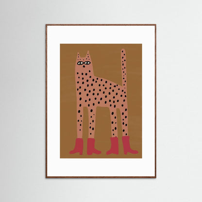 Fancy Feline — Art Print 