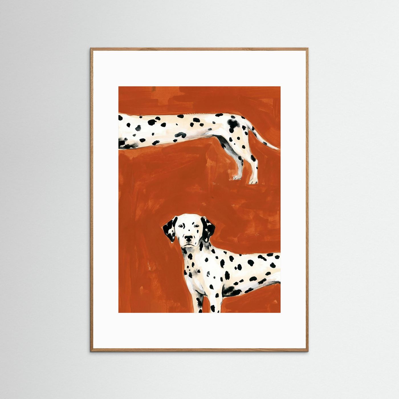 The Spotted Dalmatian — Art Print 