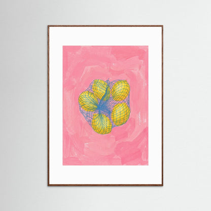 Lemon Net — Art Print  