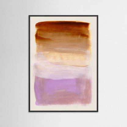 Abstract Brush Strokes 185 by Mareike Böhmer  - Art Print