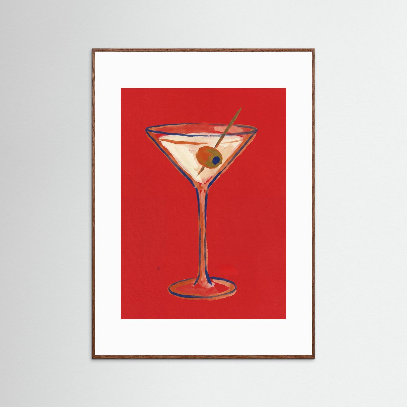 Olive & Gin — Art Print   