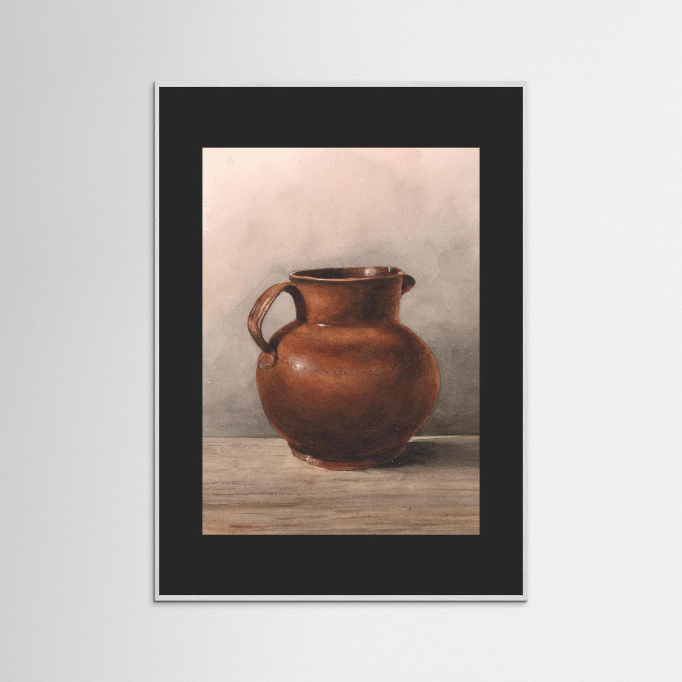 Terracotta Jug — Art Print
