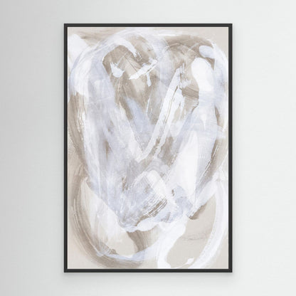 Abstract Brush Strokes 146 by Mareike Böhmer - Canvas Print