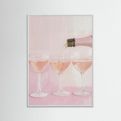 Rosé Pour — Art Print   - Copy