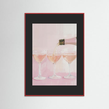 Rosé Pour — Art Print   - Copy