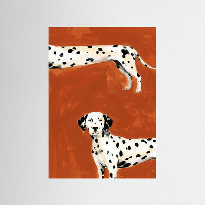 The Spotted Dalmatian — Art Print 