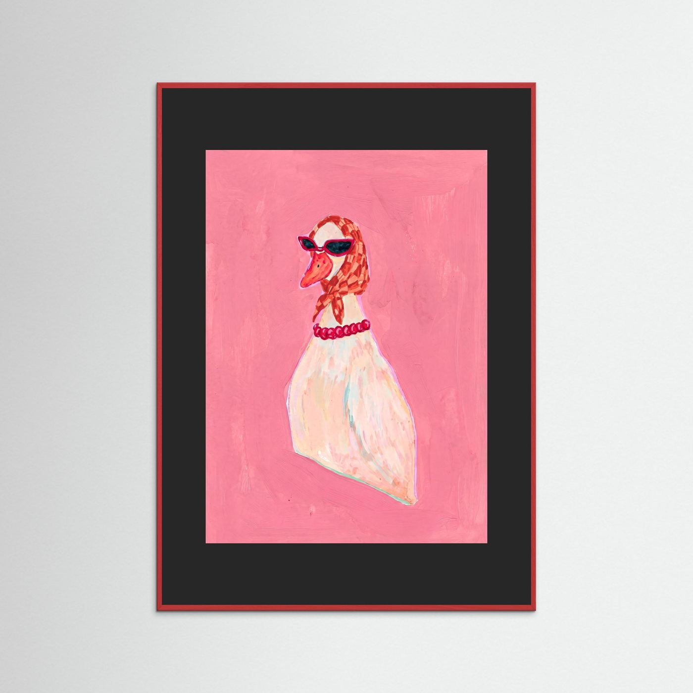 The Chic Duck — Art Print
