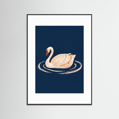 Graceful Swan — Art Print