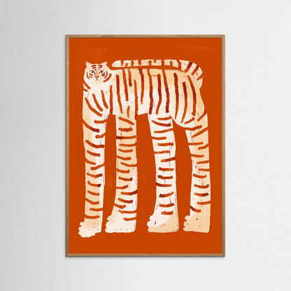 Golden Tiger — Art Print 
