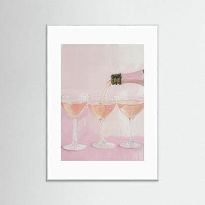 Rosé Pour — Art Print   - Copy