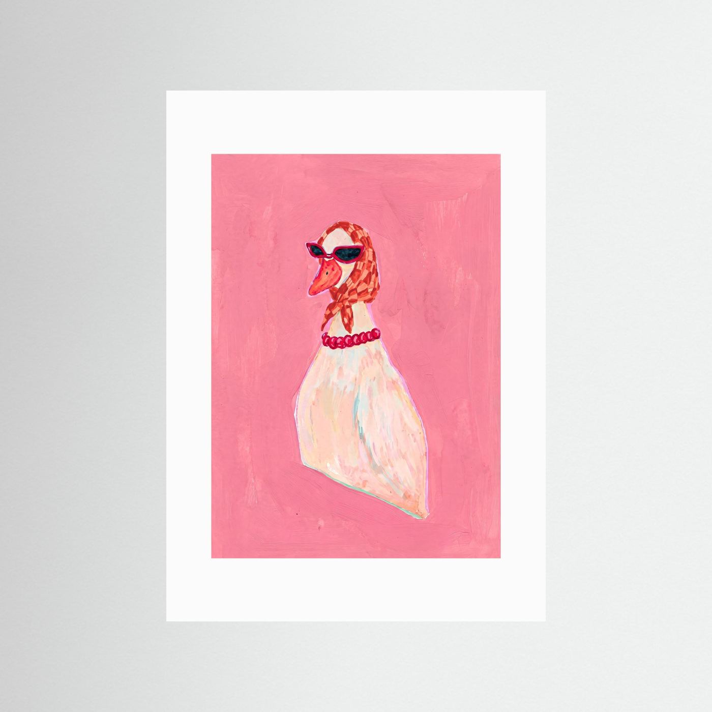 The Chic Duck — Art Print