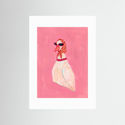 The Chic Duck — Art Print