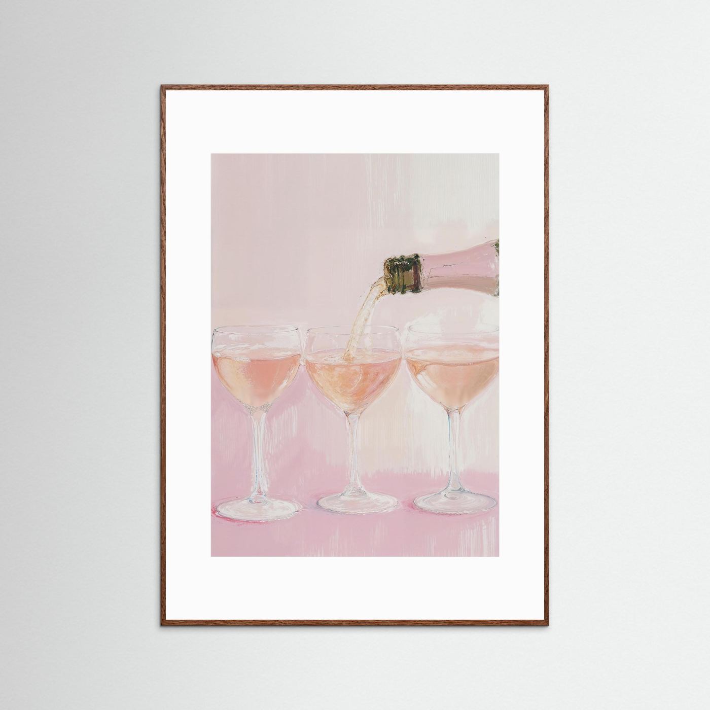 Rosé Pour — Art Print   - Copy